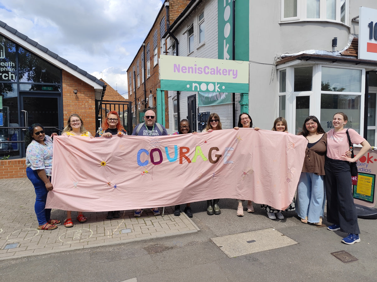 Collective Migrant Embroidery Workshop by Unbreakable Threads & Week To End Immigration Detention - Sat 17 Oct 10:30-2 pm