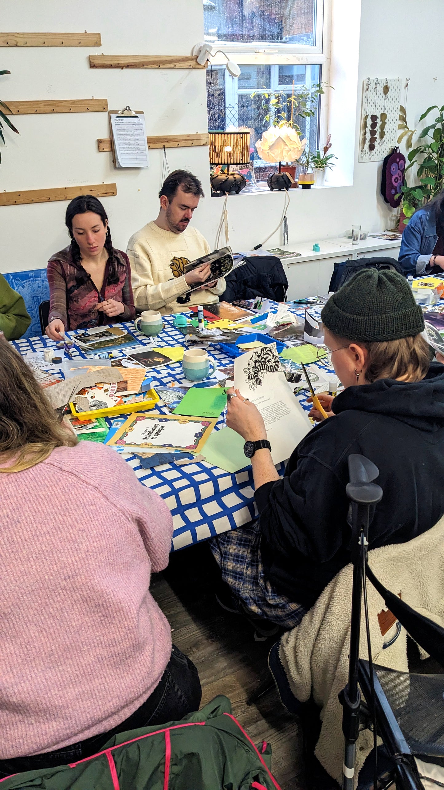Collage Club Social with Jenny Lundmark - Autumn Equinox Workshop