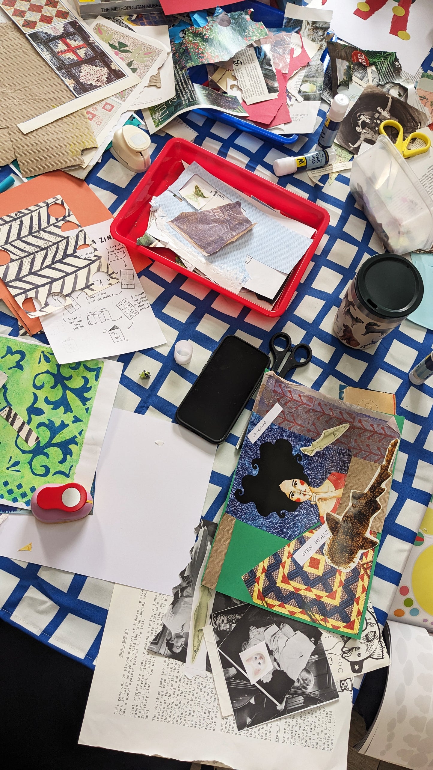 Collage Club Social with Jenny Lundmark - Autumn Equinox Workshop