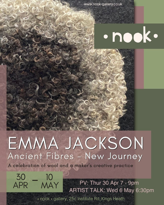 Emma Jackson: Artist talk • Wed 6th May 6:30pm