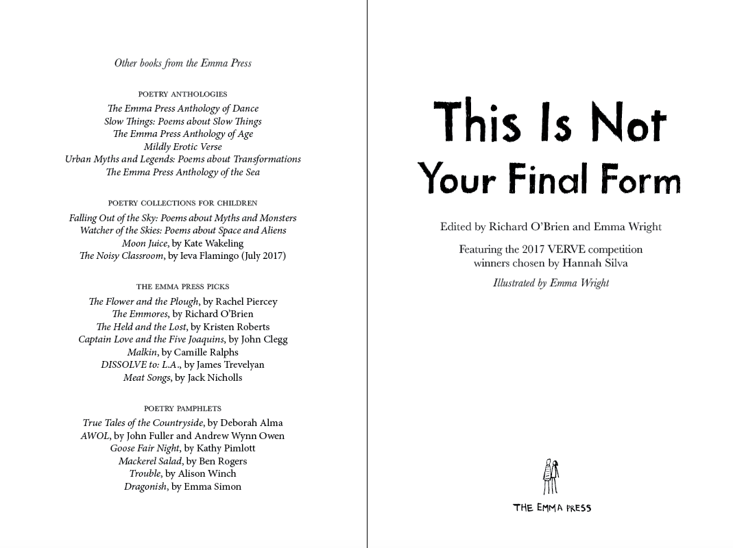 This Is Not Your Final Form: Poems about Birmingham / The Emma Press