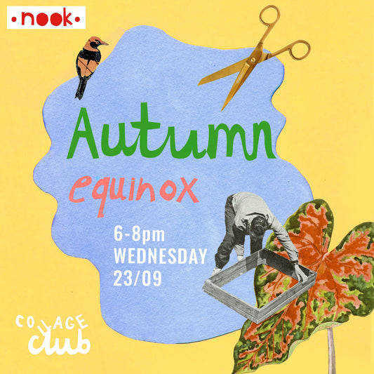 Collage Club Social with Jenny Lundmark - Autumn Equinox Workshop